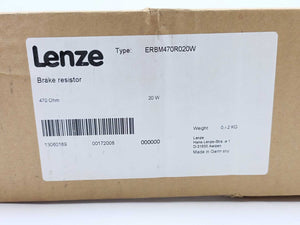 LENZE ERBM470R020W Brake Resistor 470 Ohm 20W