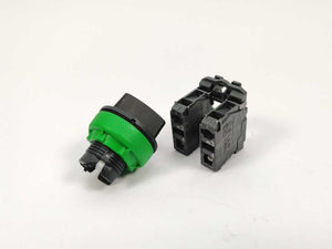 Schneider Electric XB5FDCUST03 FLUSH SS 3 POS STAY PUT 2NO SCREW CLAMP