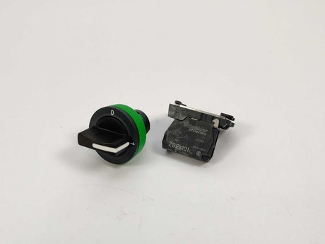 Schneider Electric XB5FDCUST01 FLUSH MOUNTED BLACK SELECTOR SWITCH HEAD