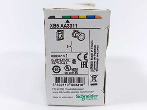 Schneider Electric XB5AA3311 Push button, Harmony XB5