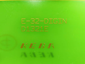 KEBA E-32-DIGIN Digital Input Modul D1321E