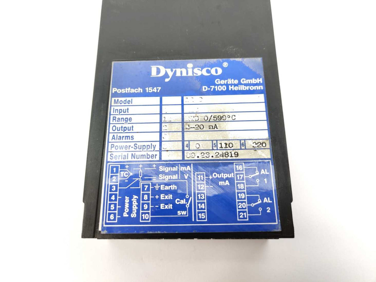 Dynisco 1280 Digital Indicator