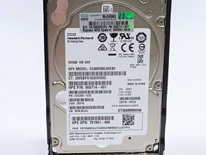 Hewlett Packard 869714-001 2C6200-035 300GB 10K SAS Hard Drive