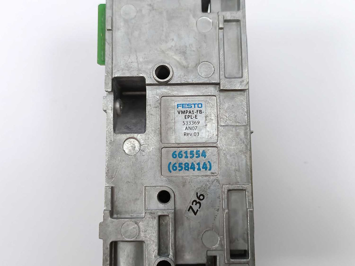 Festo 533369 VMPA1-FB-EPL-E End plate rev: 03