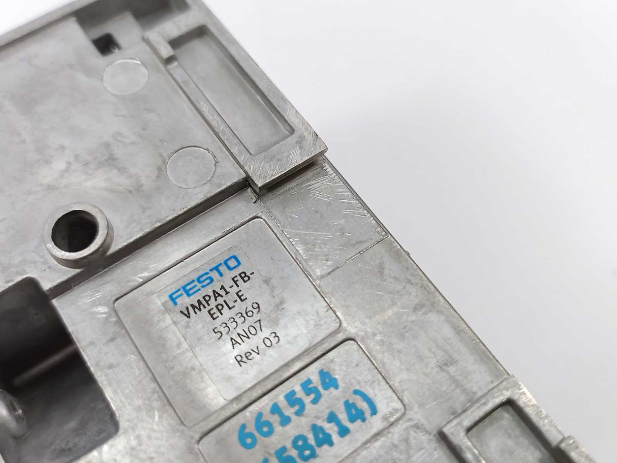 Festo 533369 VMPA1-FB-EPL-E End plate rev: 03