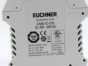 Euchner 099182 CMS-E-ER Safety Contach Auxillary Switch