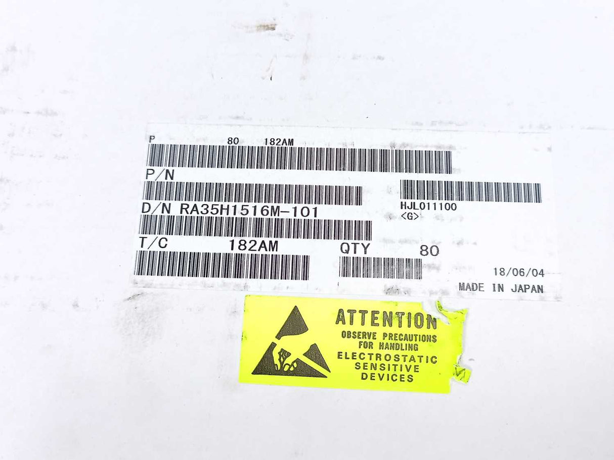 Mitsubishi RA35H1516M -101 182AM-GB, New Old Stock.