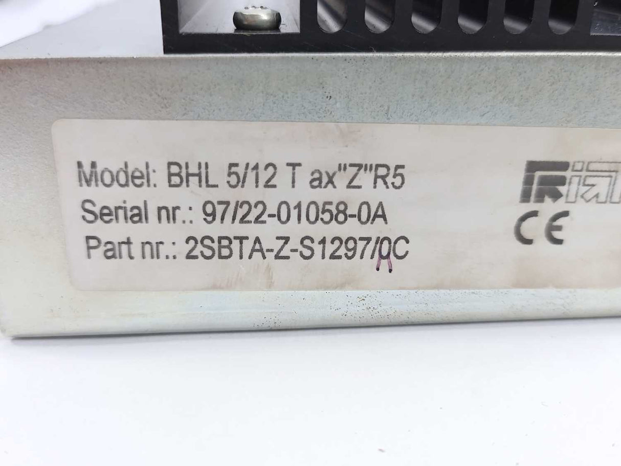 Prima Electronics 2SBTA-Z-S1297/0C BHL 5/12 T ax''Z''R5 BHL SERVOAMP