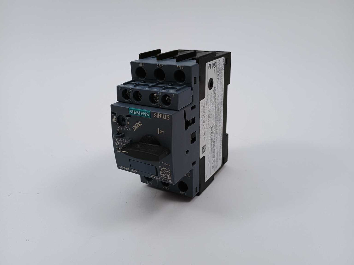 Siemens 3RV2011-1DA15 SIRIUS Circuit Breaker