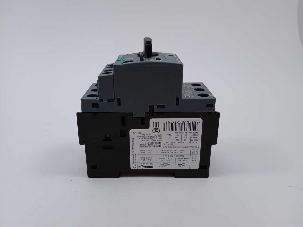 Siemens 3RV2011-1DA15 SIRIUS Circuit Breaker