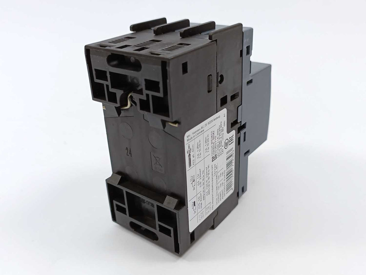 Siemens 3RV2011-0JA10 SIRIUS Circuit Breaker