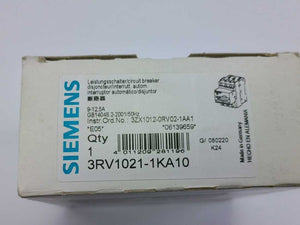 Siemens 3RV1021-1KA10 SIRIUS Circuit Breaker