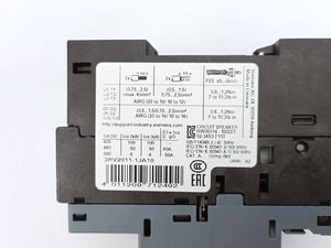 Siemens 3RV2011-1JA10 SIRIUS Circuit Breaker