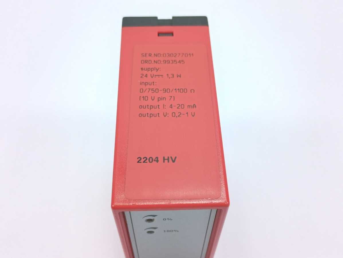 PR Electronics 2204HV Isolation Amplifier