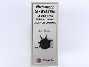 Electromatic SA 245 024 S-System Delay on Operate 0,5 - 10 min.