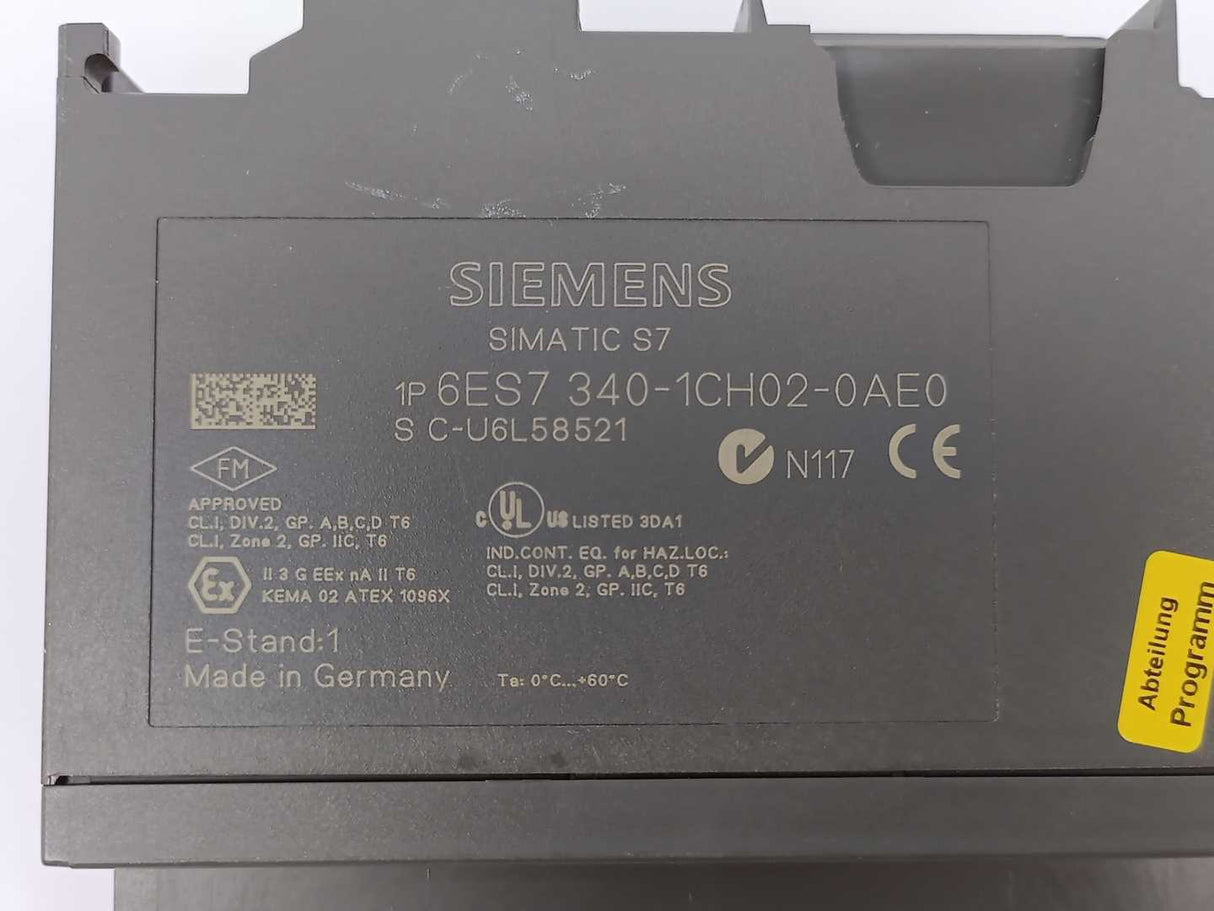 Siemens 6ES7340-1CH02-0AE0 SIMATIC S7-300, CP 340 Communications processor