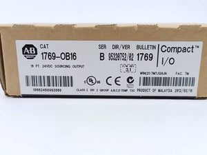 AB 1769-OB16 SER. B, DIR/VER: 95320752/02 Output Module