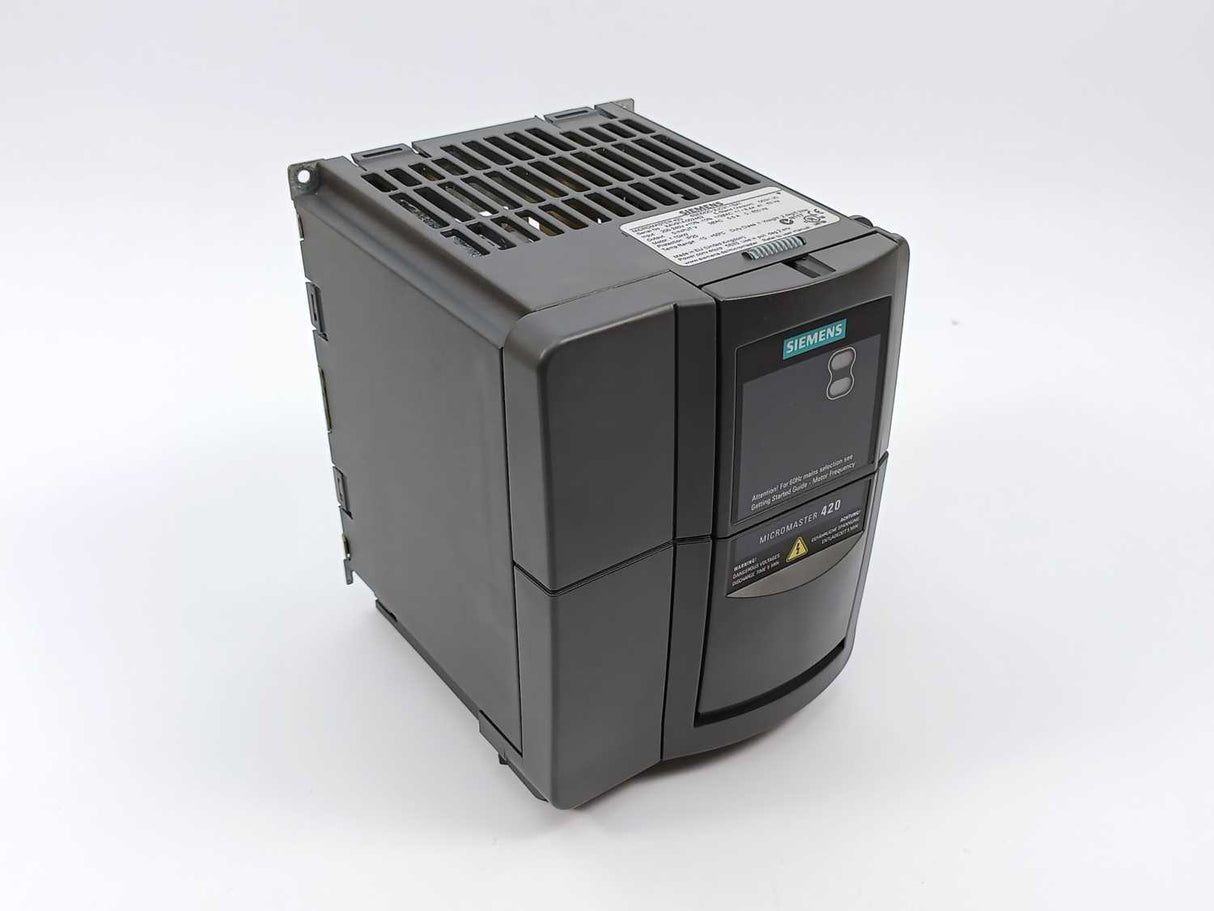 Siemens 6SE6420-2UC21-1BA1 MICROMASTER 420 without filter