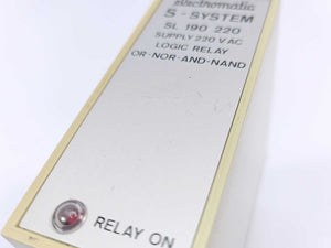 Electromatic SL 190 220 S-system Logic relay