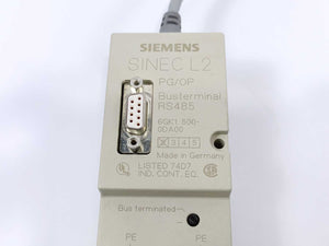 Siemens 6GK1 500-0DA00 SINEC L2 Bus terminal RS485 E02