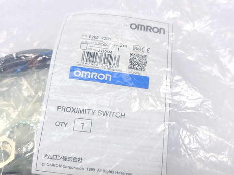 OMRON E2E2-X2B1 Proximity Sensor, 2m