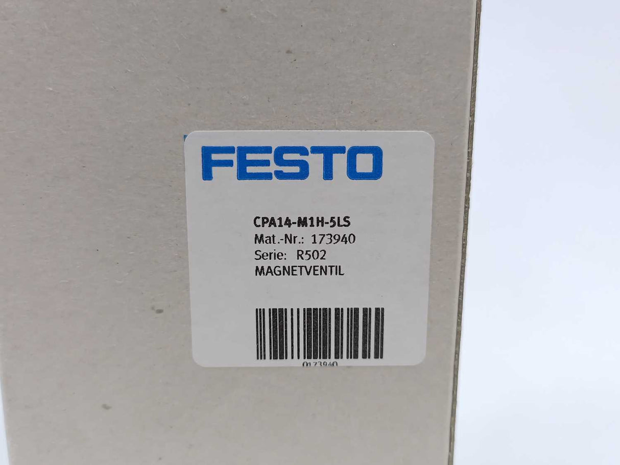 Festo 173940 CPA14-M1H-5LS Magnetic valve