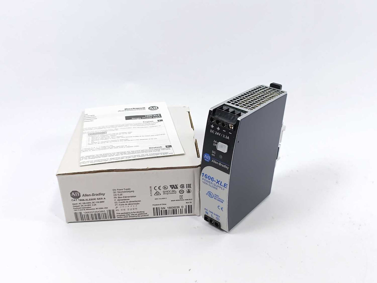 AB 1606-XLE80E Ser. A 24-28V 3.3A Power Supply