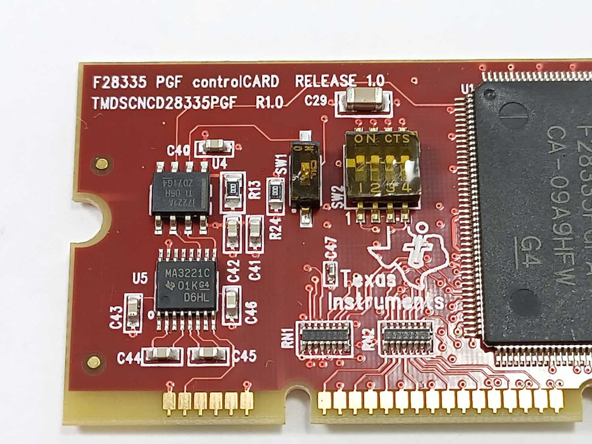 Texas Instruments F28335PGF ControlCARD RELEASE 1.0 TMDSCNCD28335PGF R1.0