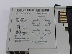 LENZE EPM-S401.2A.10 13367273 AI4, 12BIT, DC 0...10V