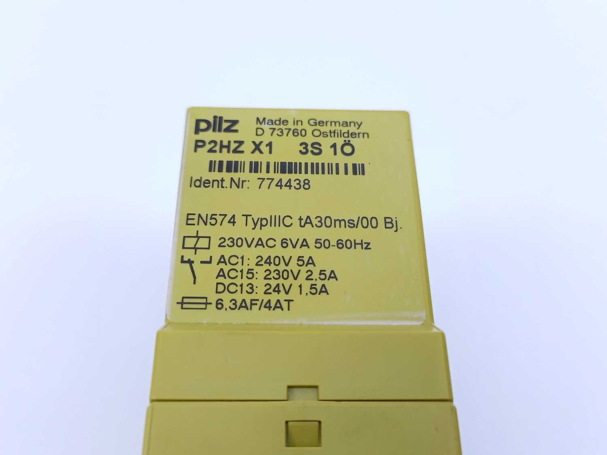 Pilz 774438 P2HZ X1 3S 1O