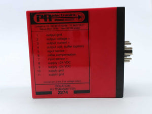 PR Electronics 2274 L1A Isolation R/I Transmitter