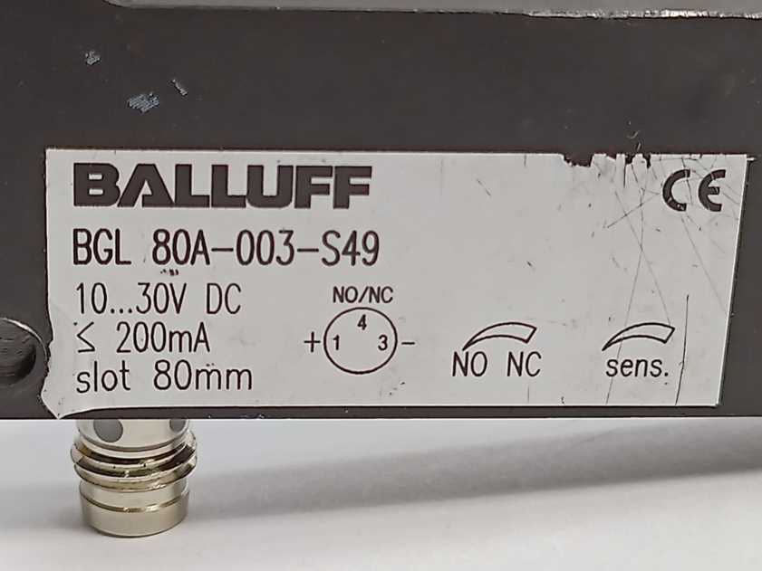 BALLUFF BGL 80A-003-S49 Sensor