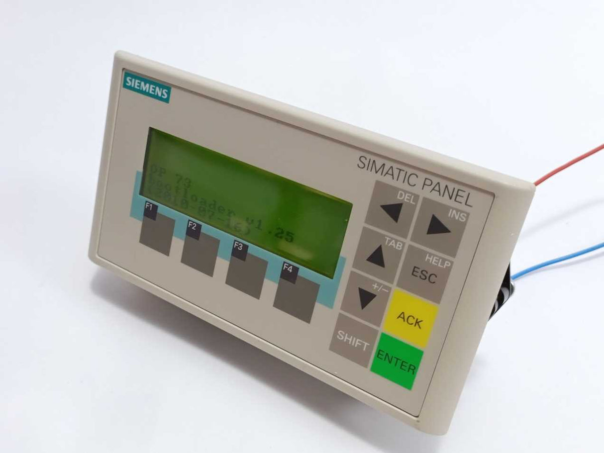 Siemens 6AV6641-0AA11-0AX0 Simatic HMI Operator Panel OP73