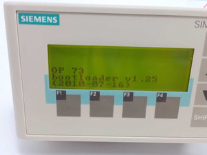 Siemens 6AV6641-0AA11-0AX0 Simatic HMI Operator Panel OP73