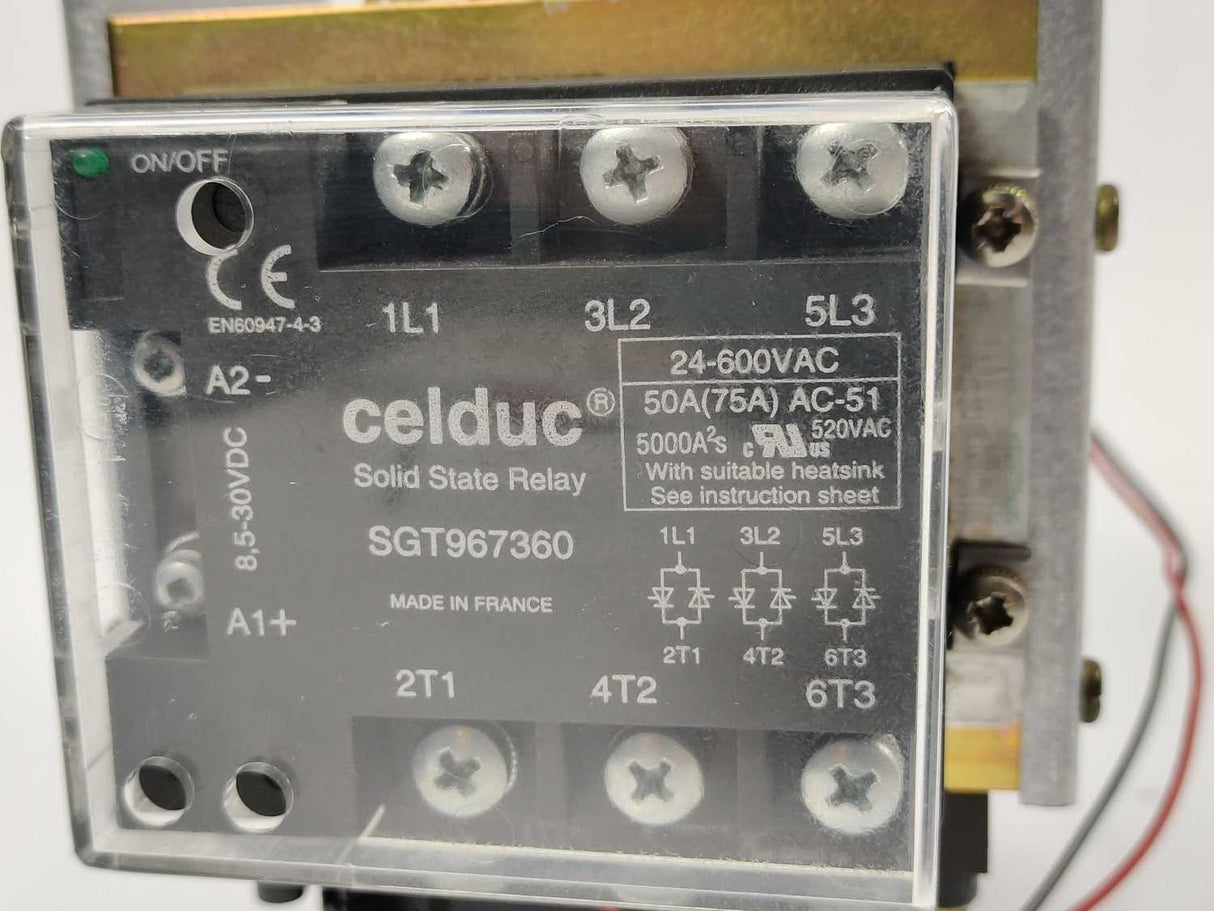 Celduc SGT967360 Solid-State-Relay 24-600VAC