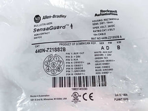 AB 440N-Z21SS2B Ser. A SensaGuard non-Contact Switch