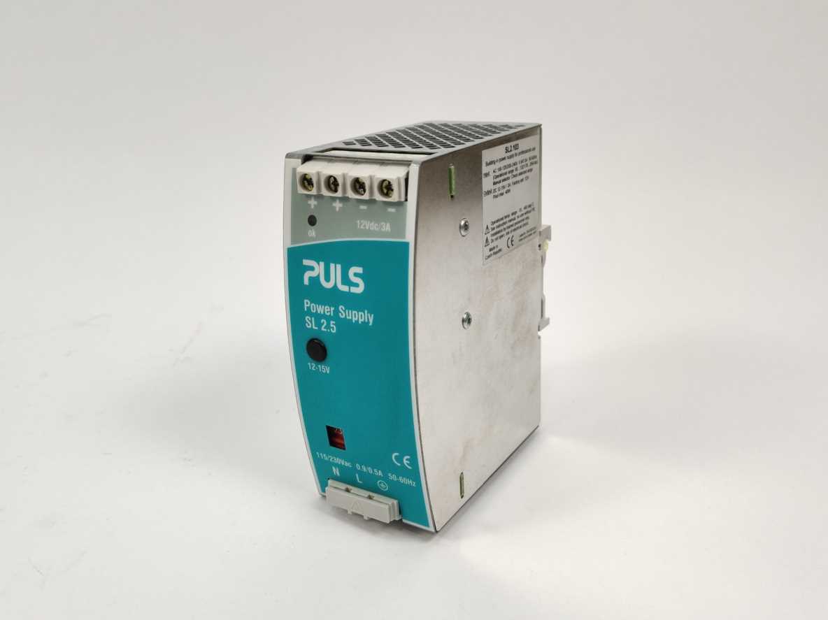 Puls SL2.103 1-Phase DIN Rail Power Supply 12-15V 3A