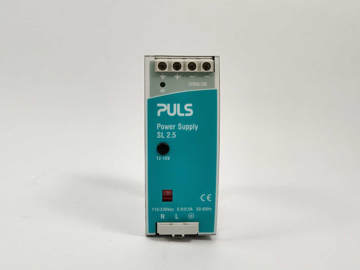 Puls SL2.103 1-Phase DIN Rail Power Supply 12-15V 3A