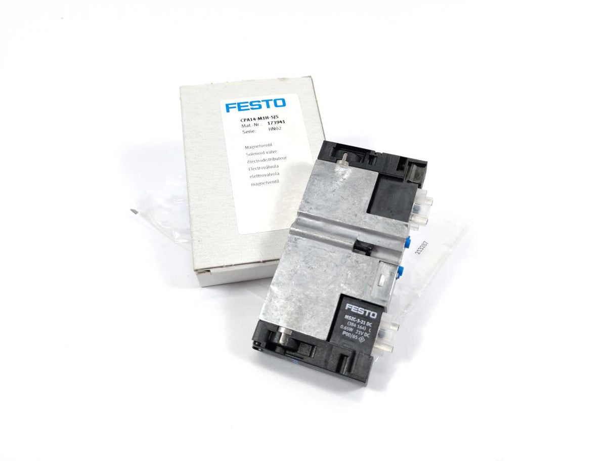 Festo 173941 CPA14-M1H-5JS SOLENOID VALVE, SERIES HN02