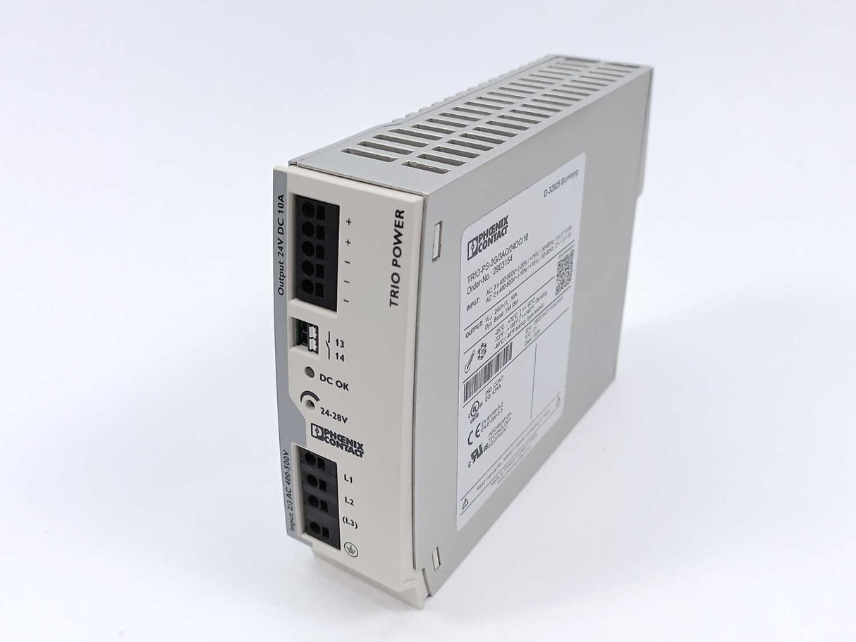 Phoenix Contact 2903154 TRIO-PS-2G/3AC/24DC/10 Power Supply Unit 24V 10A