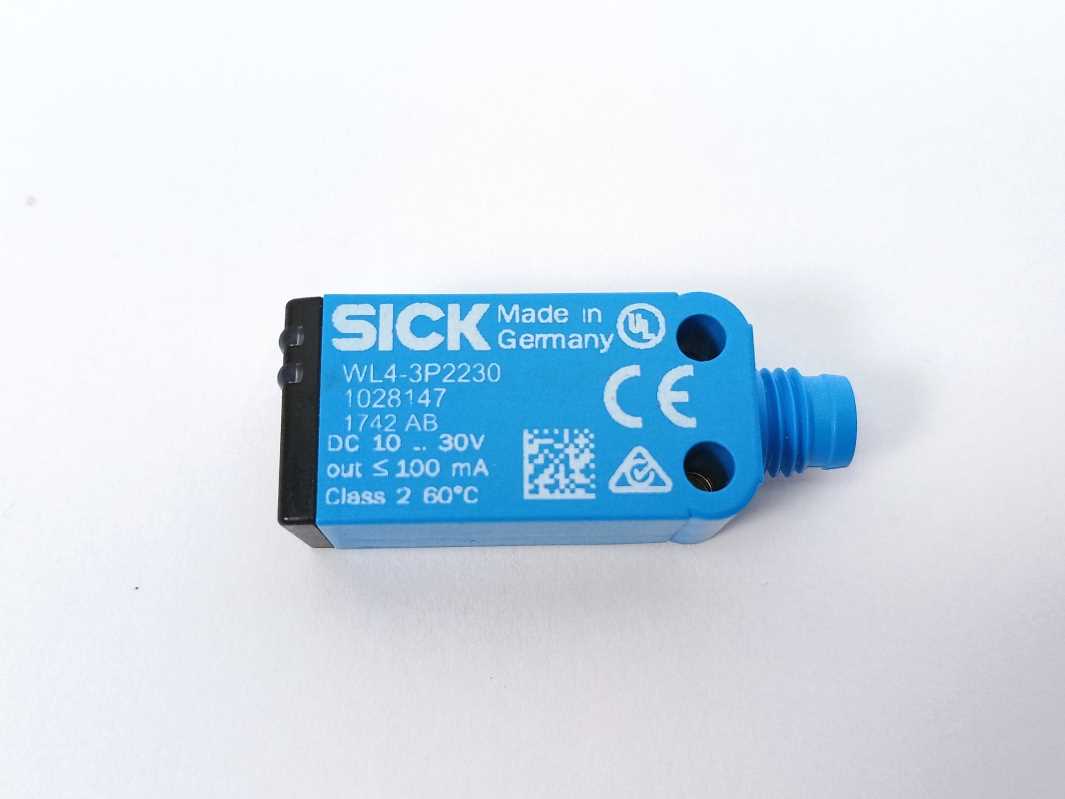 SICK 1028147 WL4-3P2230 Photoelectric Sensor