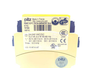 Pilz 787950 PSWZ X1P Safety Relay