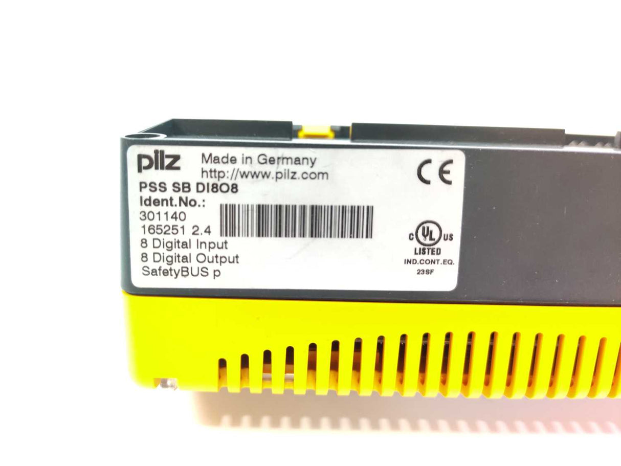 Pilz 301140 PSS SB DI8O8 Digital I/O Module