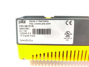 Pilz 301130 PSS SB DI16 Digital Input Module