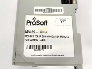 ProSoft MVI69-GEC COMMUNICATION MODULE FOR COMPACTLOGIX