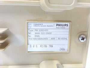 Philips PM3302/400 PM 3302 Oscilloscope 20 MHz