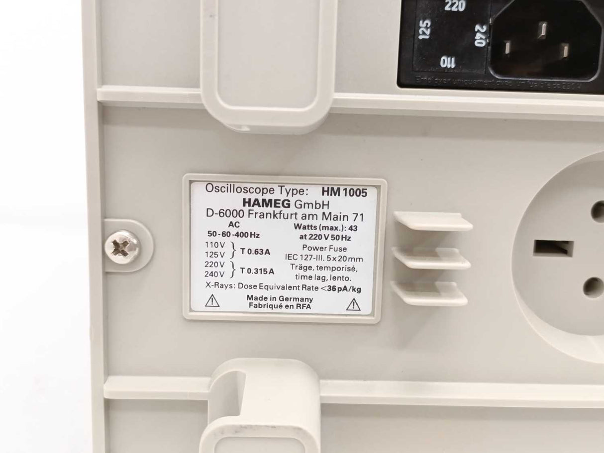 Hameg HM1005 Oscilloscope