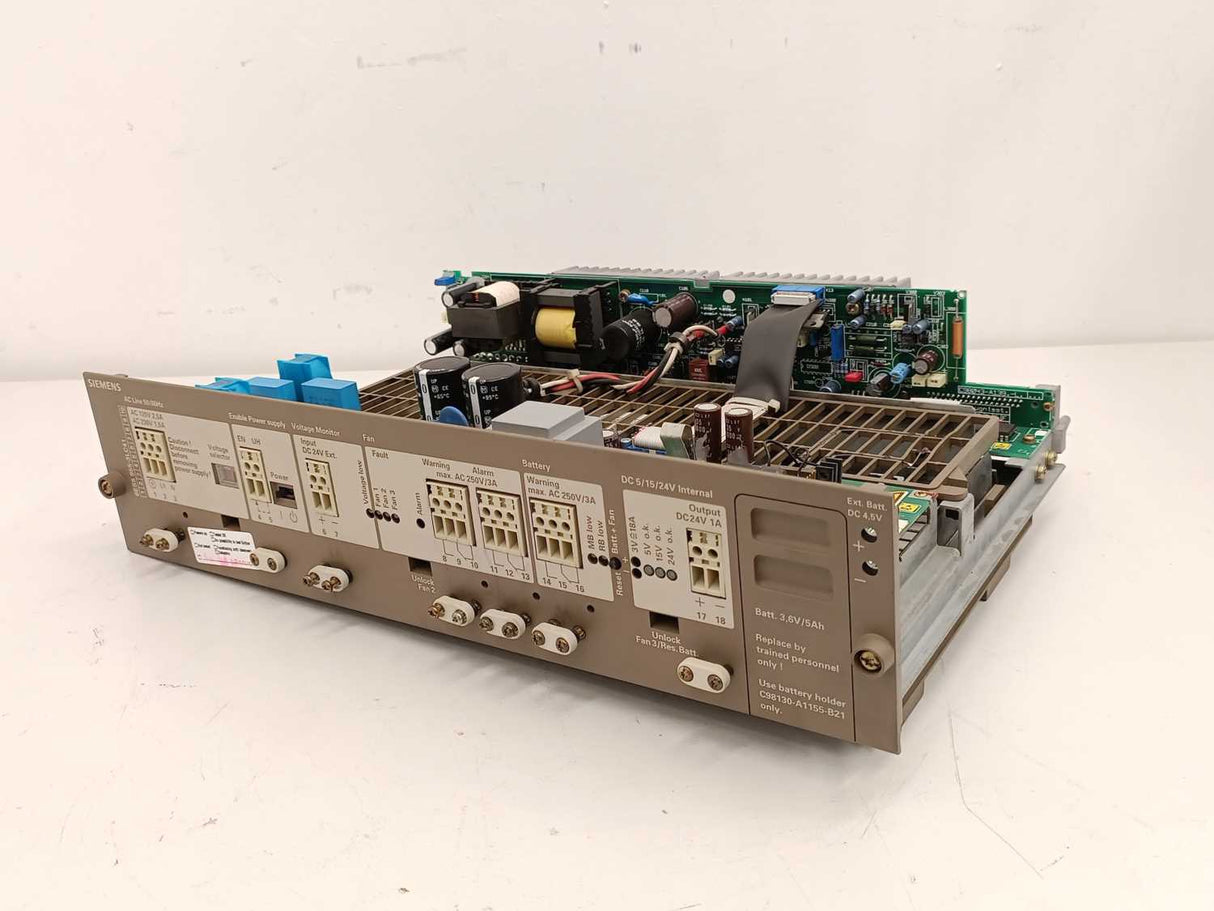 Siemens 6ES5955-3LC41 SIMATIC S5 955 Power Supply Module