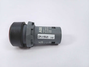 ABB 1SFA619100R1141 CP1-11R-01 Red Illuminated Pushbutton.