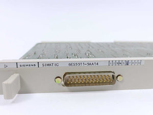 Siemens 6ES5511-5AA14 SIMATIC S5, PG 511 INTERF. MODULE